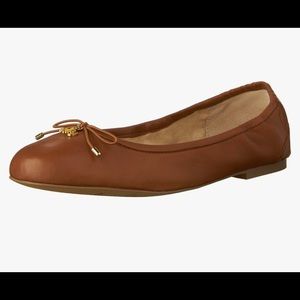 Sam Edelman Women's Felicia Classic Ballet Flat Size 8. Saddle Leather